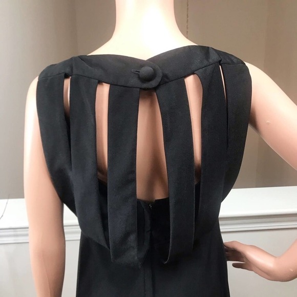 Weber 1970 Vintage Black Semi Formal Dress - Picture 7 of 8